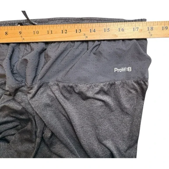 Spyder Active ProW=B Shorts Mens Size‎ XLGray Black Lined Activewear Running - Picture 4 of 6